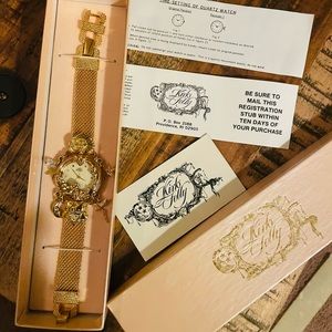Vintage New In Box Kirk's Folly Angel Time 15th Anniversary Watch